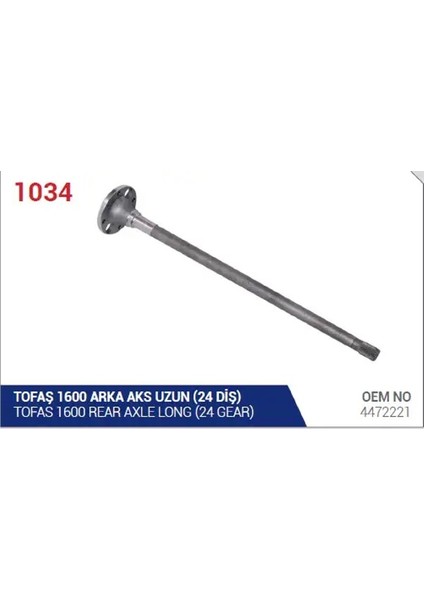 10341 Aks Arka 4472221 (2 Adet Fiyatıdır)