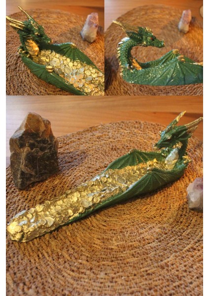 Polyester Özel Tasarım Ejderha Çubuk Tütsülük