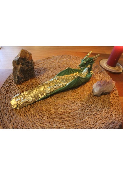 Polyester Özel Tasarım Ejderha Çubuk Tütsülük modelleri