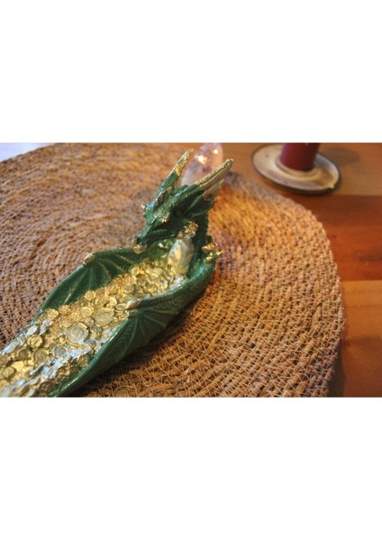 Polyester Özel Tasarım Ejderha Çubuk Tütsülük