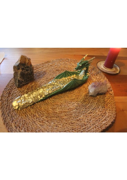 Polyester Özel Tasarım Ejderha Çubuk Tütsülük