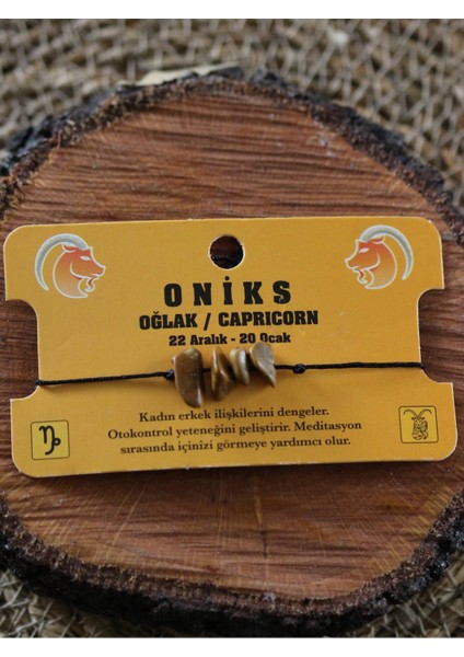 Oniks Spiritüel Enerji Bileklik