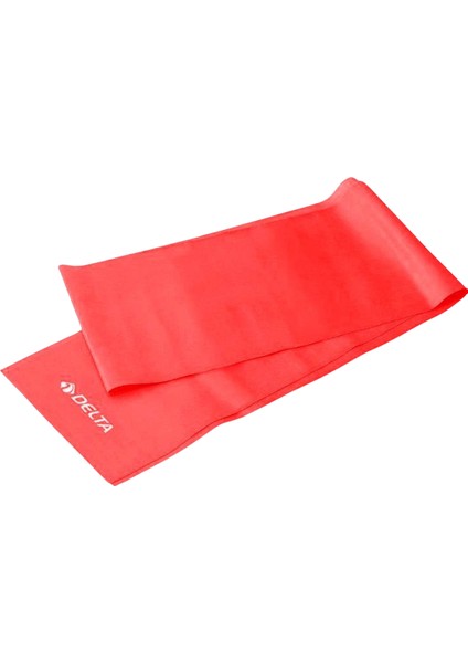 120X15 Orta Kırmızı Pilates Bandı Eko 855