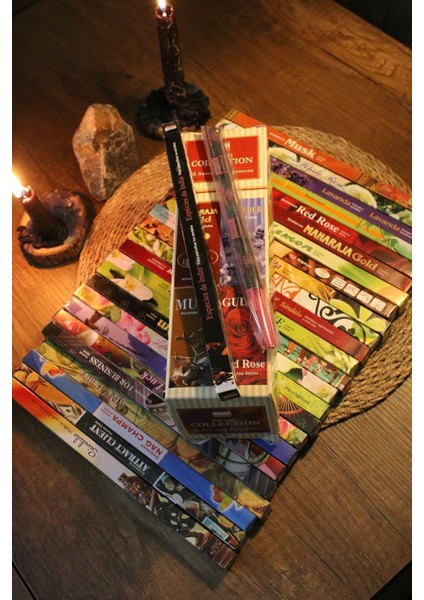 25 Farklı Koku İçeren Özel Tütsü Koleksiyonu