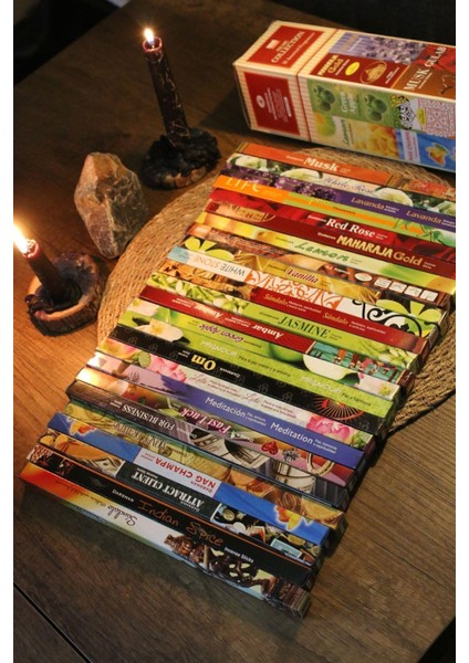 25 Farklı Koku İçeren Özel Tütsü Koleksiyonu