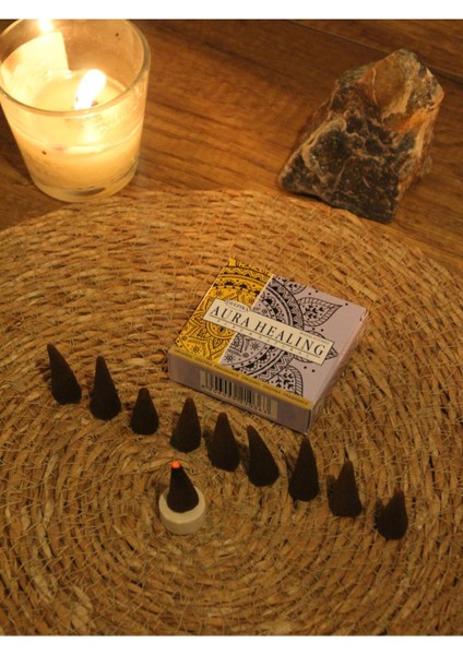 Aura Healing Konik Tütsü Paketi (10 Adet Konik Tütsü Içerir)