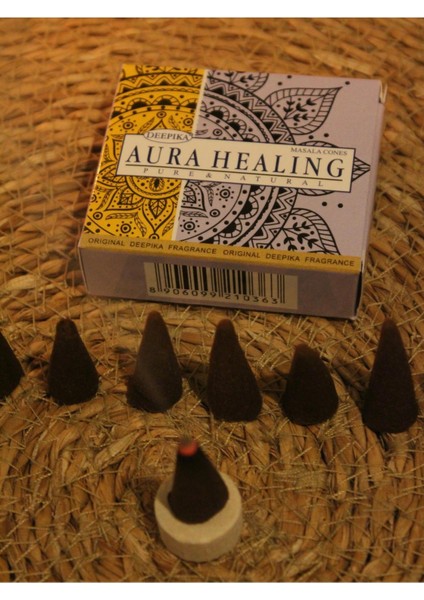 Aura Healing Konik Tütsü Paketi (10 Adet Konik Tütsü Içerir) modelleri