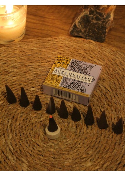 Aura Healing Konik Tütsü Paketi (10 Adet Konik Tütsü Içerir) indirimleri