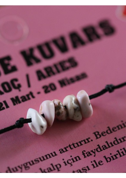 Pembe Kuvars Spiritüel Enerji Bileklik modelleri