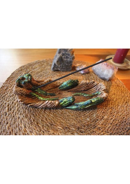 Ağaç Kabuğu Tasarım Çubuk Tütsülük