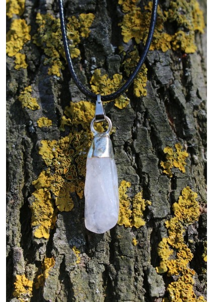 Kristal Kuvars Doğal Taş Kolye fiyatları