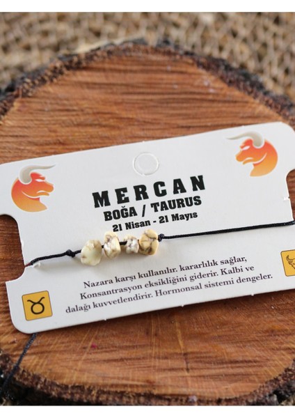 Mercan Spiritüel Enerji Bileklik modelleri