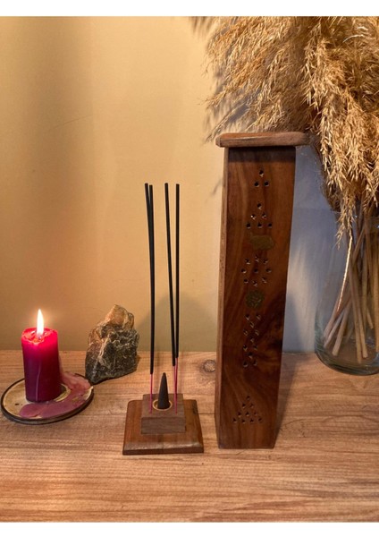 Ahşap Kule Özel Tasarım Çubuk Tütsülük