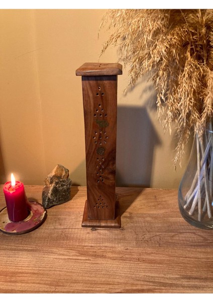 Ahşap Kule Özel Tasarım Çubuk Tütsülük
