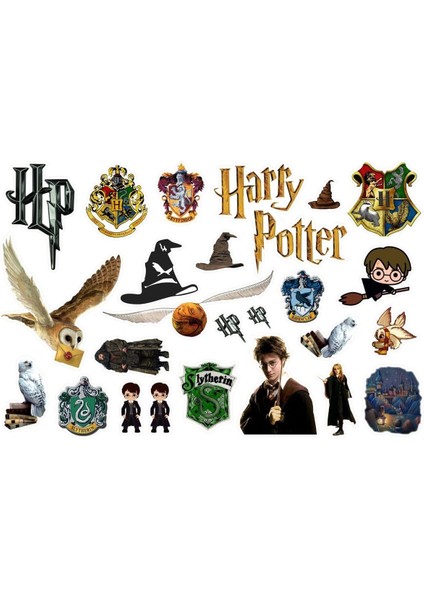 Major Selection Harry Potter Sticker 2-5cm Arası 2 Sayfa 54 Adet Etiket fiyatları