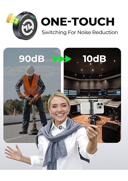 Hollyland Lark M2 Kablosuz Lavalier Mikrofon Combo indirimleri