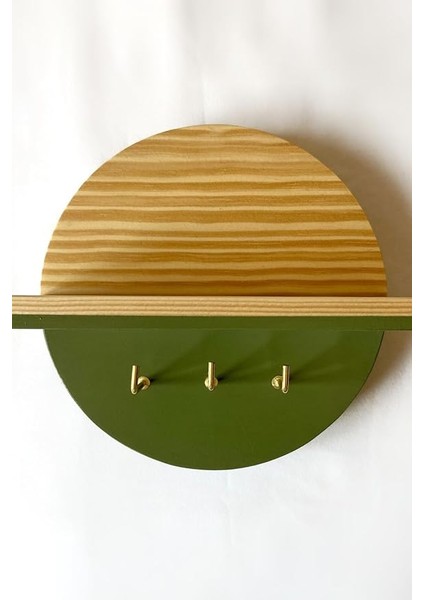 Kancalı Mini Yuvarlak Raf | Ahşap Raf | Maske Rafı | Duvar Dekoru | Anahtar Rafı | Vitrin Rafı indirimleri