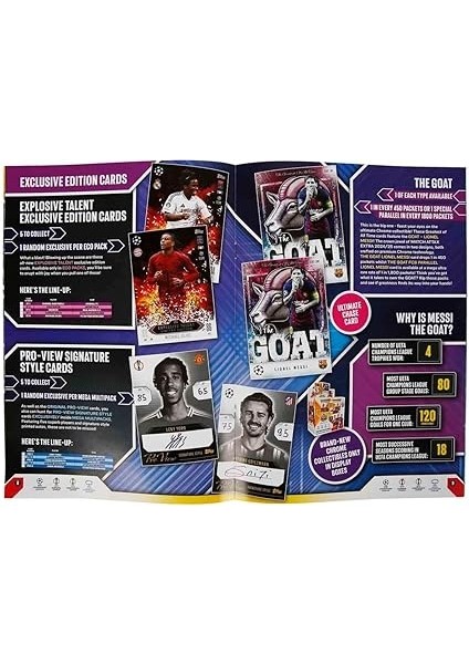 Match Attax Extra 24/25 Extra Special Starter Pack (Album, 29 Cards + 3 Le Kartı Dahil!) fırsatları