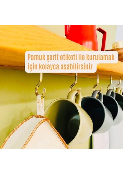 Adet) Yıkanabilir, Kumaş Kahve Filtresi (No:4) AĞARTILMAMIŞ%100 Ham Pamuk, Organik, Ekolojik Filtre No:4 (No4.2) fırsatları