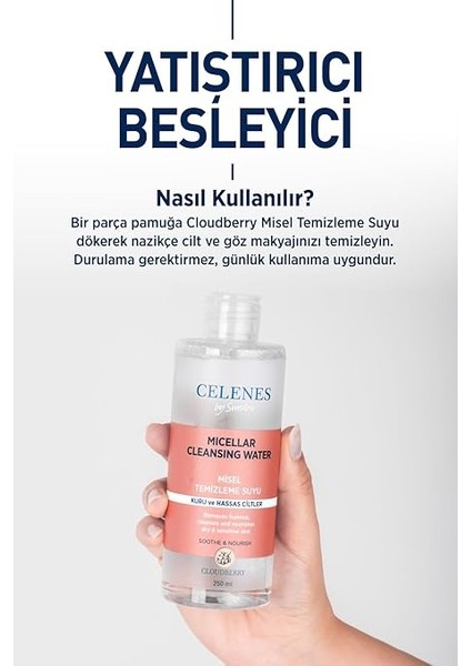 Cloudberry Misel Temizleme Suyu Kuru ve Hassas Ciltler (250 Ml) indirimleri