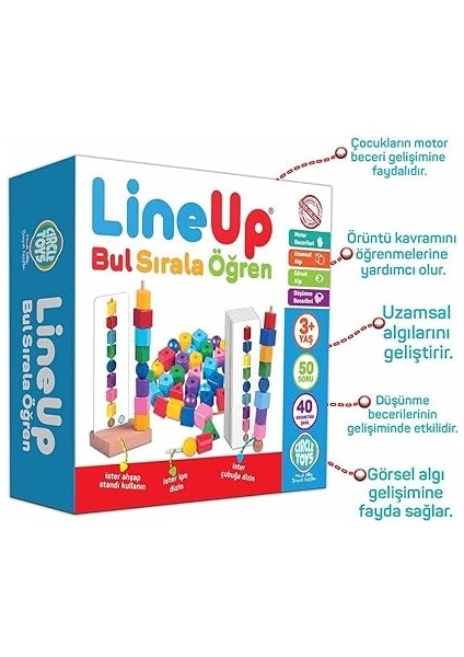 Toys Line Up - Yeni Nesil Algı ve Zeka Oyunu modelleri