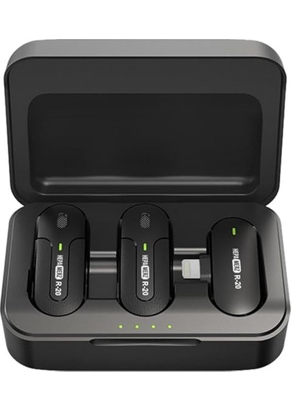 Merz R-20 Iphone Uyumlu Üst Kalite Kablosuz Lightning Yaka Mikrofonu fiyatları