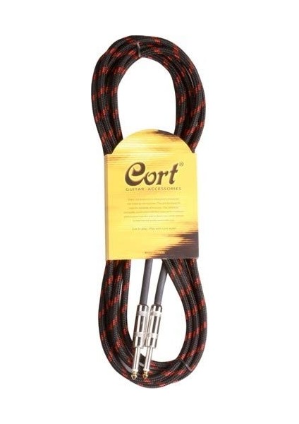 CA526 Bk Gitar Kablosu Gürültüsüz 4.5 M (Noisless) Nude Cable Siyah