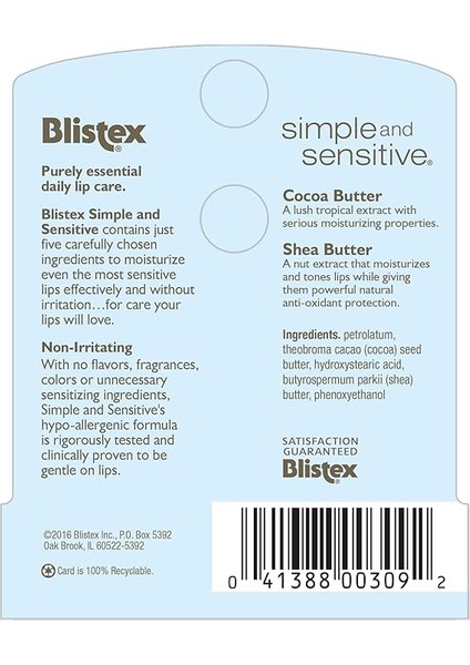 Sensitive - Hassas Dudaklar Için Besleyici ve Nemlendirici Dudak Bakım Kremi 1 Adet fırsatları