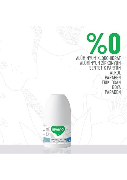 %100 Doğal Roll On Beyazlatıcı Etkili Deodorant Ter Kokusu Önleyici Bitkisel Lekesiz Vegan 50 ml modelleri