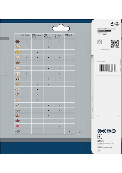 Professional Accessories Daire Testere Bıçağı, Gri, 1 Adet fırsatları