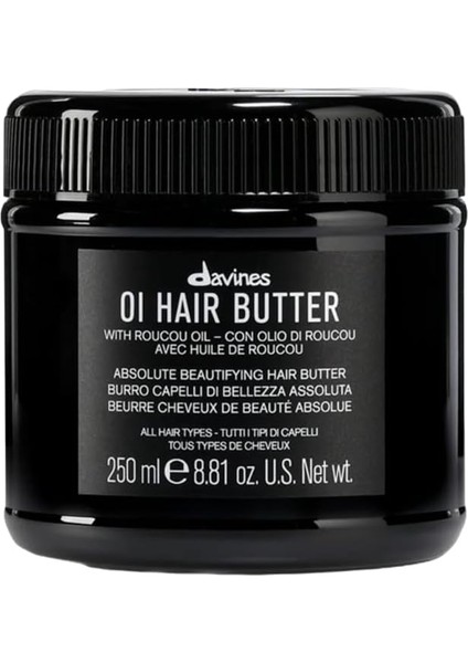 Oı Hair Butter 250ML 1 Paket (1 x 20 Adet)
