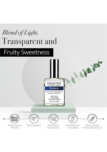 The Library Of Fragrance Blueberry 30ML Edc Parfüm Sprey fırsatları