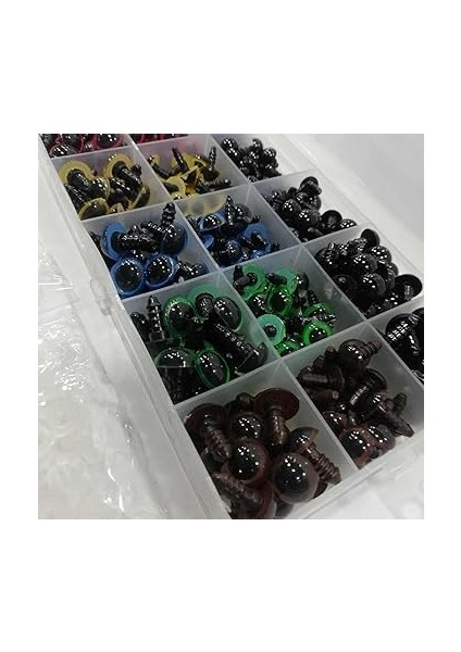 Kilitli Göz Seti Renkli (150 Çift) - Kutu Hediyeli modelleri