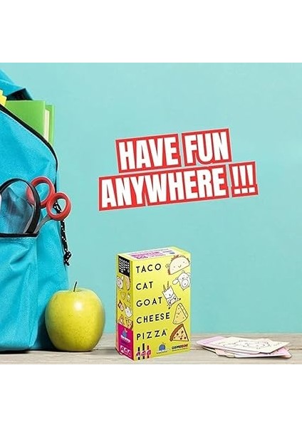 Orange | Taco Kedi Keçi Peynirli Pizza | Kart Oyunu | Yaş 8+ | 2-8 Oyuncu | 10-30 Dakika Oynama Süresi fiyatları