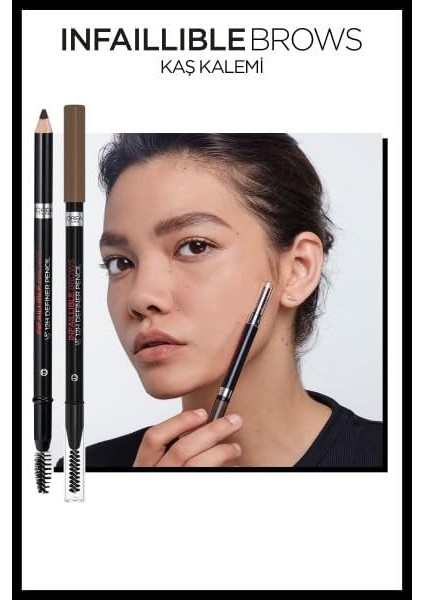 Parıs Infaillible Brows Kaş Kalemi 03 Brunette modelleri