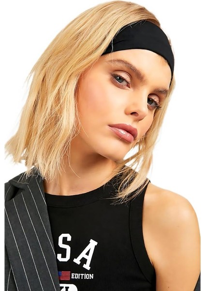 Saç Bantları - Elastik Kaymaz Ince Saç Ter Kafa Bandı Bandana, Kadın &amp; Erkek Koşu Fitness Yoga Pilates Makyaj Yüz Yıkama Atletik Egzersiz Saç Bandı