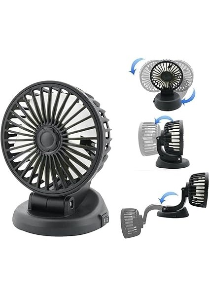 Araba Otomobil Mini Vantilatör Fan Pervane Soğutucu 12V FAN20 indirimleri