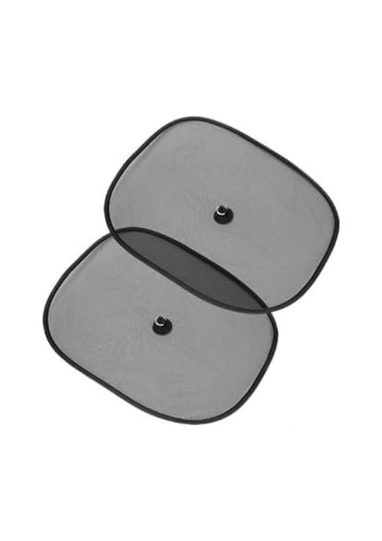 Oto Arka Yan Cam Vantuzlu Perde Güneşlik Gölgelik Araç Sağ ve Sol Arka Yan Cam Perde Güneşlik