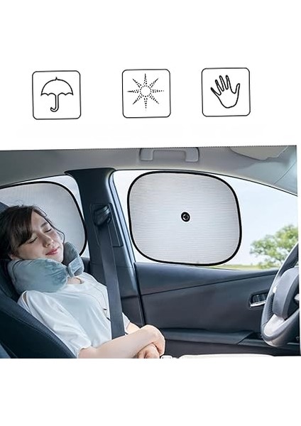 Oto Arka Yan Cam Vantuzlu Perde Güneşlik Gölgelik Araç Sağ ve Sol Arka Yan Cam Perde Güneşlik modelleri
