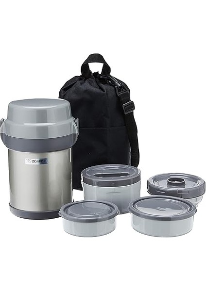 SL-JAF14-SA Vakumlu Yemek Termosu Kabı 1.43L Gümüş fiyatları