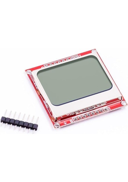 Robotik Kırmızı Nokia 5110 84X48 LCD