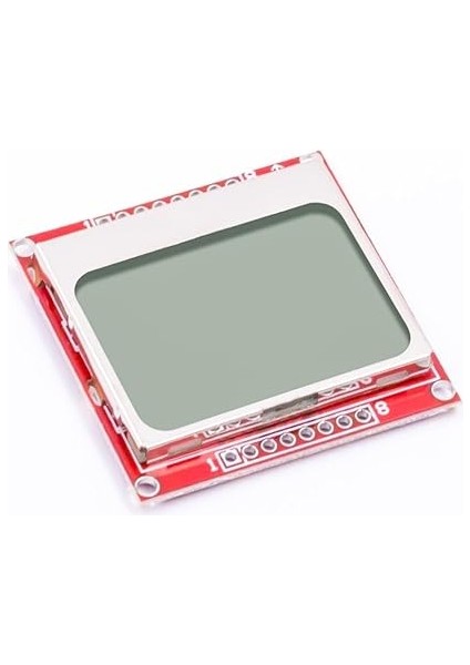 Robotik Kırmızı Nokia 5110 84X48 LCD fiyatları