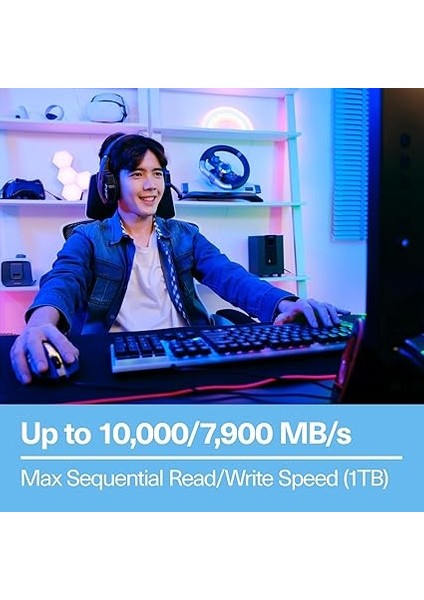 Excerıa Plus G4 1tb Nvme SSD – M.2 2280, Pcıe Gen5, 10000MB/S Okuma, 7900MB/S Yazma indirimleri