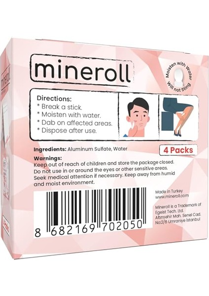 Tek Kullanımlık Çubuk Kan Taşı, Erkekler ve Kadınlar Için Ufak Jilet Kesikleri ve Manikür Pedikür Uygulamalarında Kanamayı Durdurur, 20'li 4 Paket fırsatları