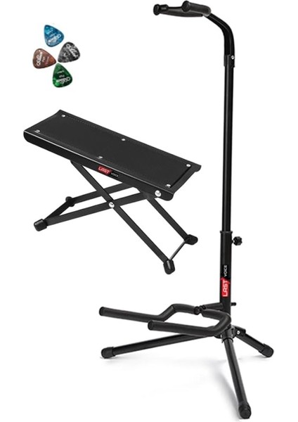 GTR-01PD Enstrüman Gitar Standı Sehpası + Ayaklık + Pena