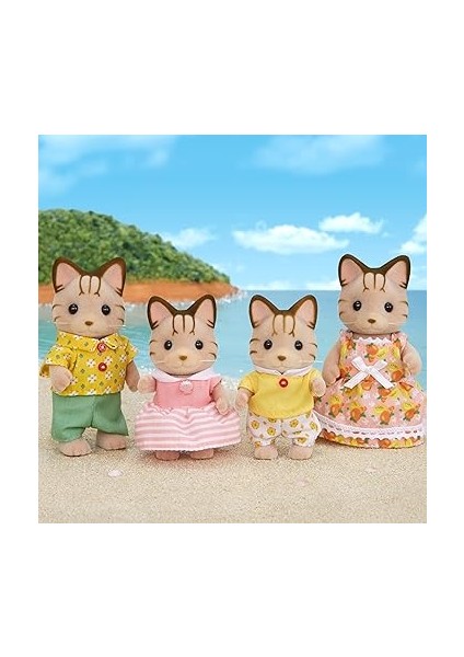 Families 5180 Çizgili Kedi Ailesi modelleri