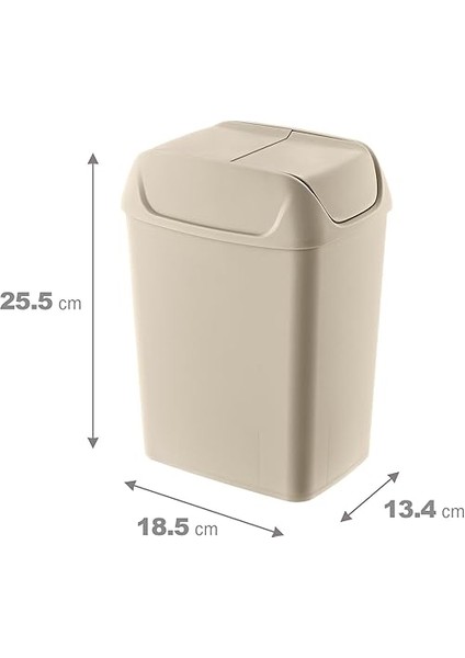 Svingi Çöp Kutusu 5 Lt Latte - Latte, Çok Amaçlı Çöp Kutusu, Büyük Boy Çöp Kutusu fiyatları