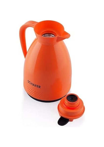 Kitchenhouse 1 L Cam Termos-Turuncu fırsatları