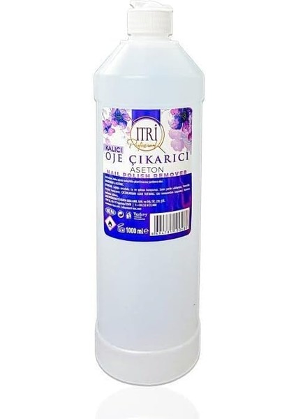 Oje Çıkarıcı Aseton 1000 Ml.