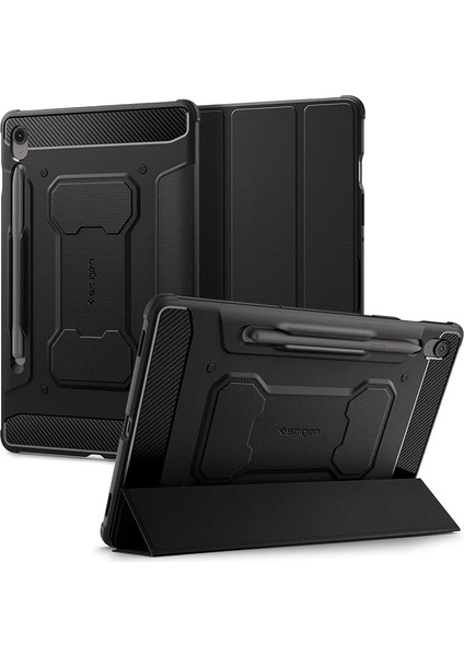 Galaxy Tab S10 Fe Plus Kılıf Rugged Armor Pro Black - ACS09381